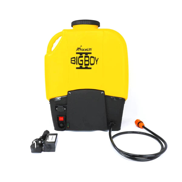 22 liter motor vatten behållar tank ryggsäck pump och batteri