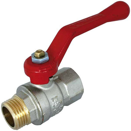 Kulventil in-ut nippel/muff