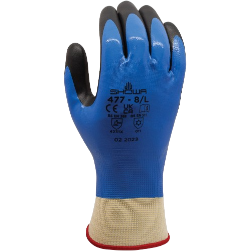 Showa 477 - Varma och vattentäta arbetshandskar