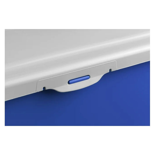 20 liters blå hink med hermetisk tättslutande lock