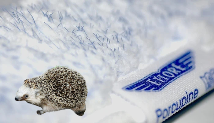 Fönstertvättar Pro Grip komplett med Porcupine (igelkott) tvättpäls