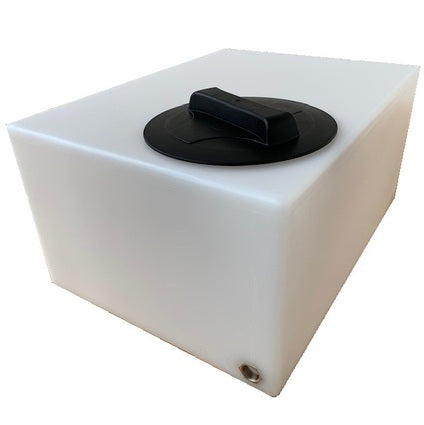 75 liter platt vatten- diesel tank