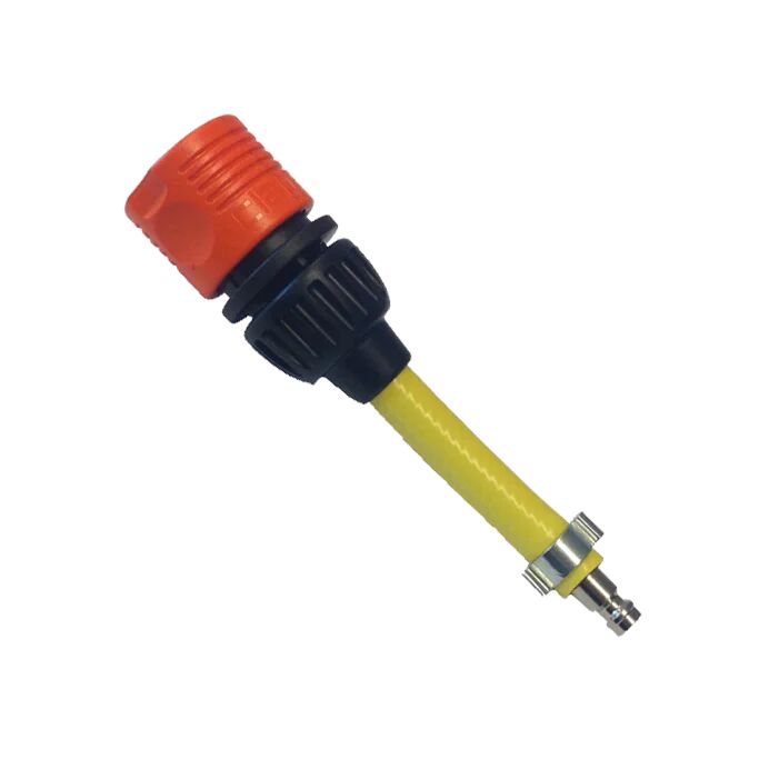 Adapter från microbore-typ till Gardena-typ hon