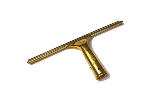 Fönsterskrapa Ettore ORGINALET 1936 mässing skviss fönsterputsning Fönsterputsredskap