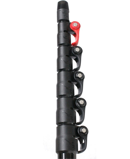 Vattenmatade skaft Vattenmatade teleskopskaft Förlängningsskaft vattenförande Teleskopiskt förlängningsskaft