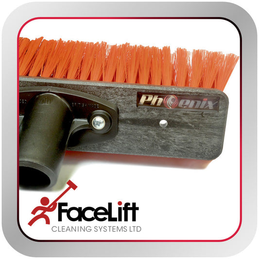 Professionell Fönstertvättborste Vattenmatade borstar tvättborste FaceLift vattenmatat borste med glasskrapa komplett