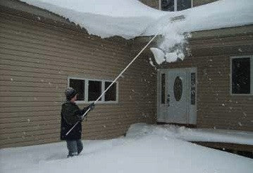 Snöraka med Kolfiberskaft