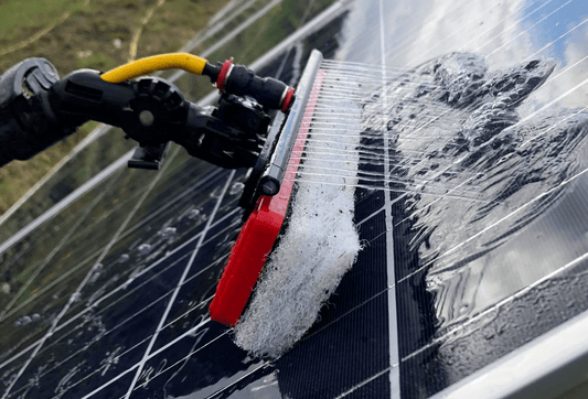 Tucker Komplett tvätt skrubbpadholder för glasrengöring