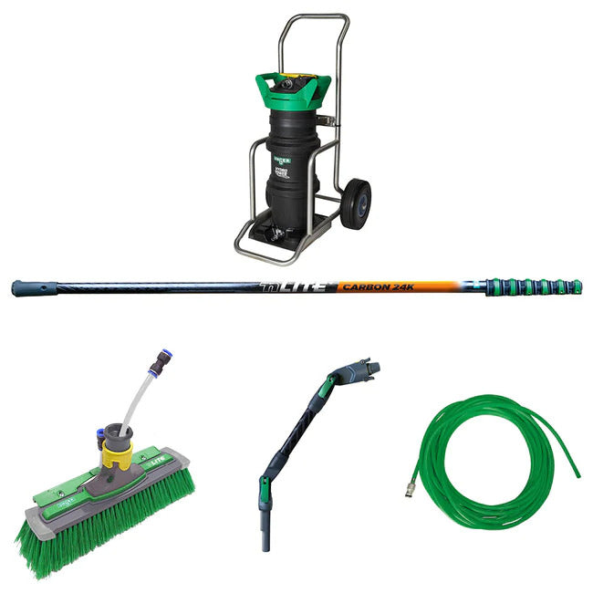 HydroPower Nlite – Rent vatten Kit Carbon 24K 8,6m for fönster tvätt m. ultrarent vatten