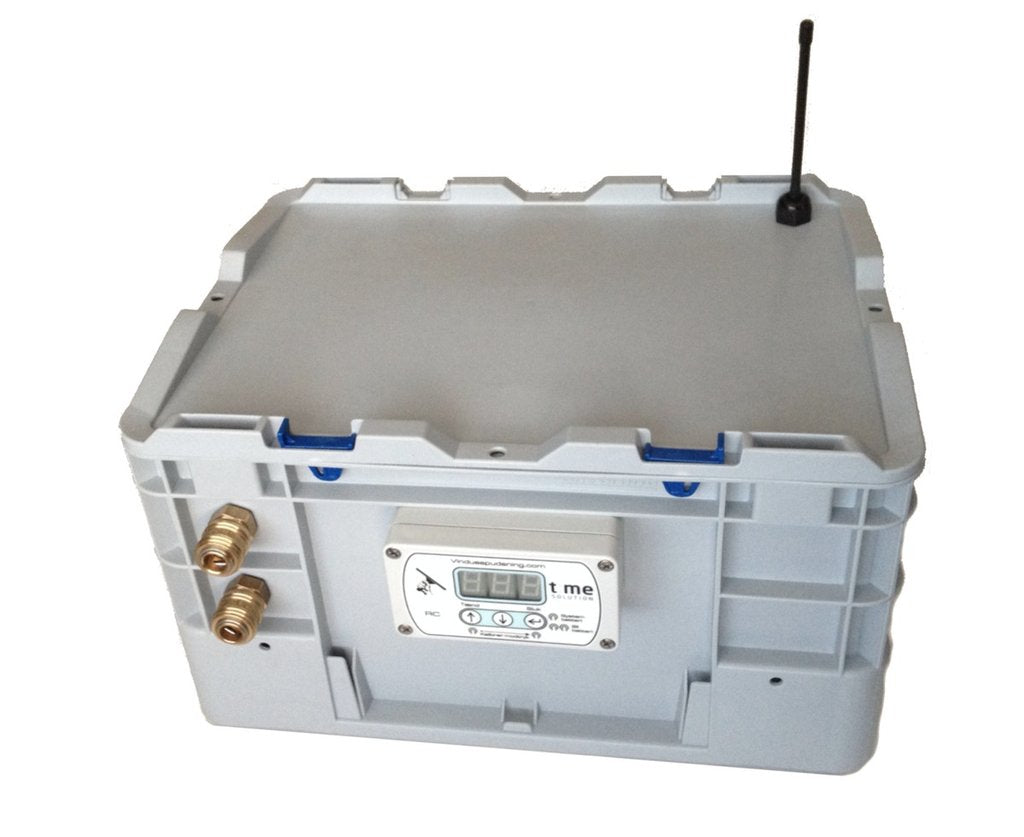 Pump och batterilåda