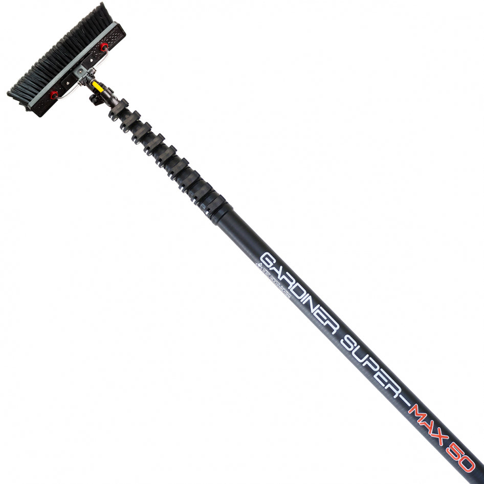 Super-Max II HM vattenmatade Teleskopskaft High Modulus kolfiber
