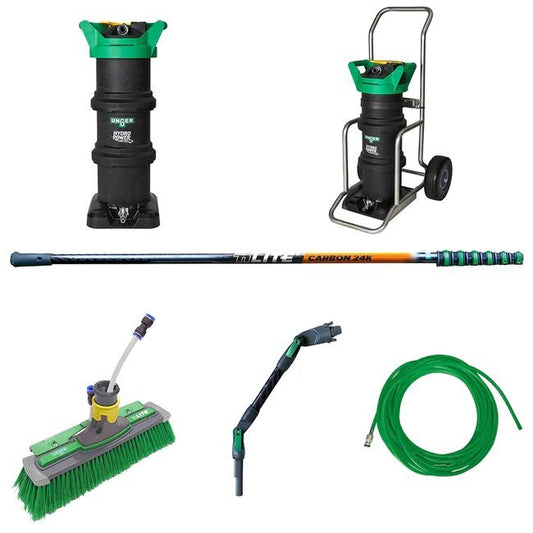 HydroPower Nlite – Rent vatten Kit Carbon 24K 8,6m for fönster tvätt m. ultrarent vatten