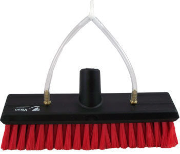 Vikan vattenmatat borste 2 pennstrålar Professionell Fönstertvättborste Vattenmatade borstar tvättborste vattenmatat borste med glasskrapa komplett