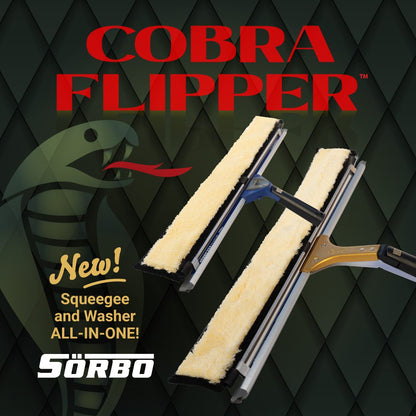 SÖRBO 2-1 Fönsterskrapa Cobra Flipper Professional