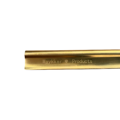 Maykker Pro-Brass fönsterputsskena mässing