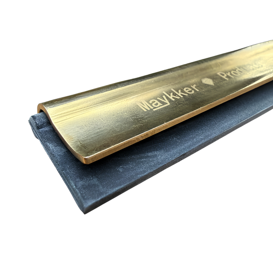Maykker Pro-Brass fönsterputsskena mässing.