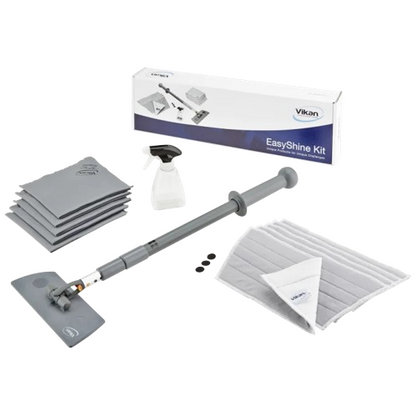 Ergo Clean EasyShine Kit – Rengöringsset för invändiga fönster
