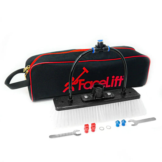 Facelift Phantom hybrid hästhår vattenmatat borste Lättvikt 28cm