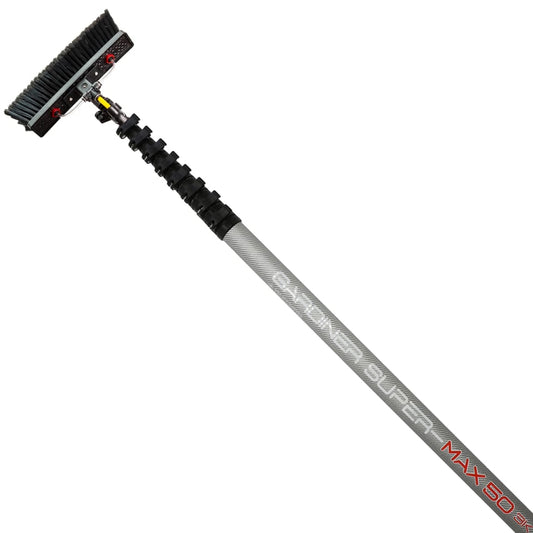 Super Max 3K HiMod kolfiber vattenbärande teleskopstång