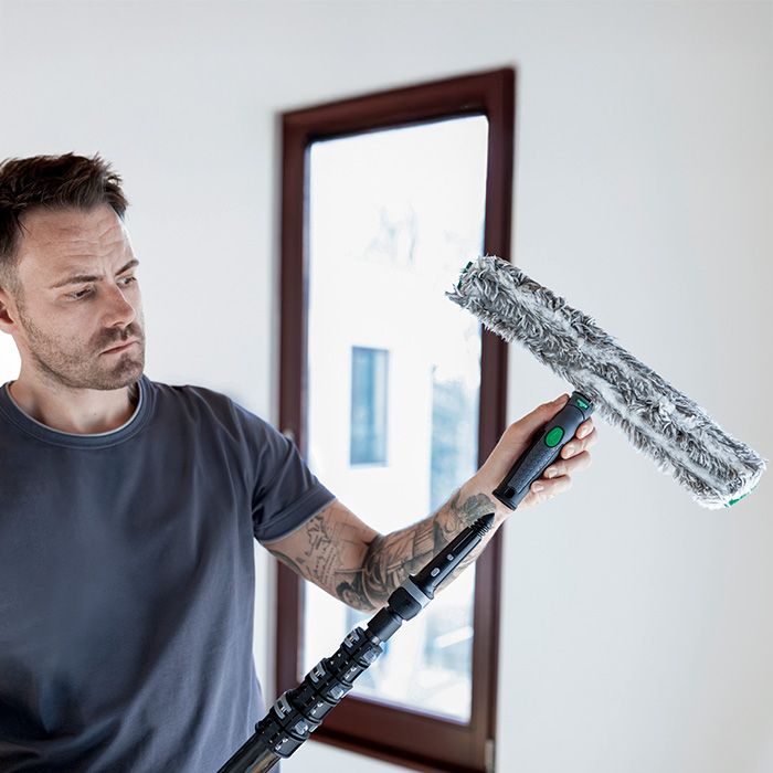 Ninja lättvikt teleskopstång i kolfiber.