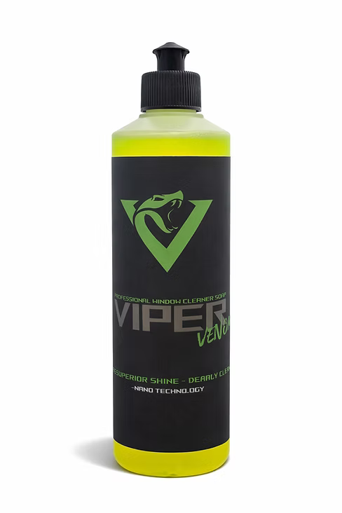 Viper Venom Professionell fönsterputsmedel, perfekta resultat utan ränder!