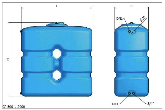 Vattentank Plasttank Plastbehållare Vattenbehållare liter Beholder Vattentank Dricksvattentank Plasttank Plastbehållare Vattenbehållare Tankar Fasta tankar Färskvattentank Godkänd till kontakt med livsmedell Livsmedelskvalitet
